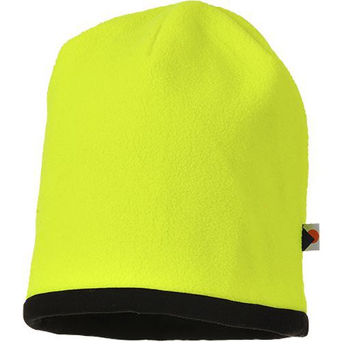 Odwracalna czapka ostrzegawcza Beanie, czarny/żółty