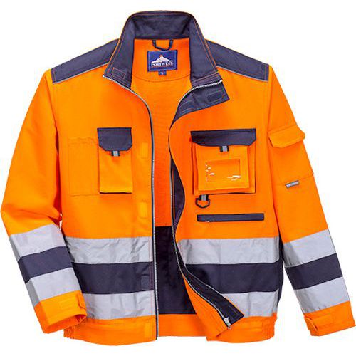 Bluza ostrzegawcza Lille, niebieski/pomarańczowy