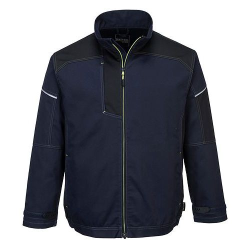 Bluza robocza PW3, czarny/niebieski