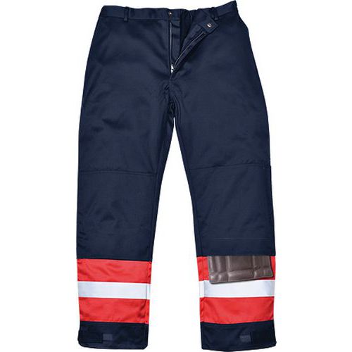 Spodnie trudnopalne Bizflame Plus, niebieski