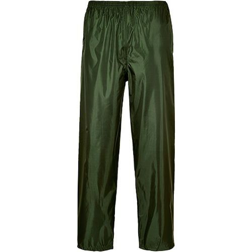 Klasyczne spodnie przeciwdeszczowe, zielony