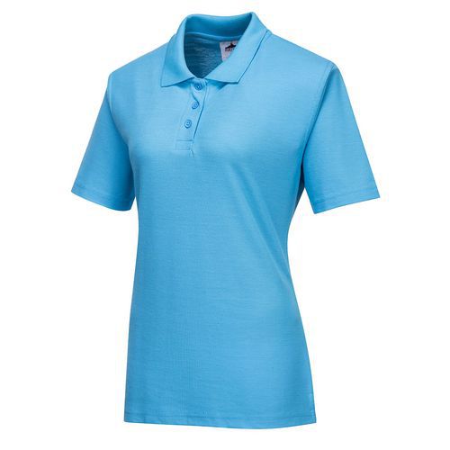 Koszulka damska polo, jasnoniebieski