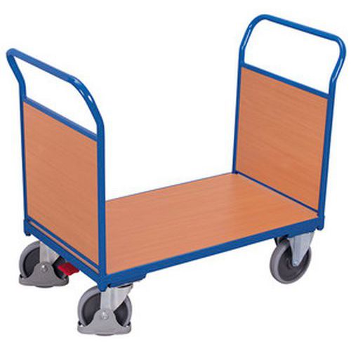 Wózki platformowe z dwoma uchwytami z pełnym wyściełaniem, do 400 - 500 kg