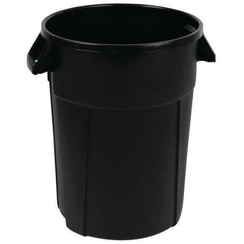 Plastikowe kosze na śmieci Manutan Expert Pure, pojemność 120 l
