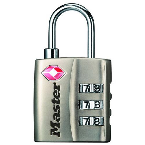 Kłódki szyfrowe Master Lock TSA