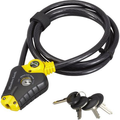 Skrócenie zamków kablowych Master Lock Python 10mm