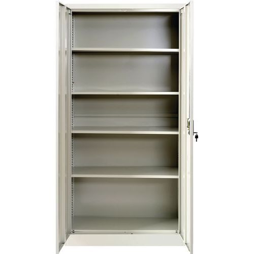 Metalowe szafy warsztatowe Manutan Expert, 185 x 90 x 40 cm Metalowe szafy warsztatowe Manutan Expert, 185 x 90 x 40 cm