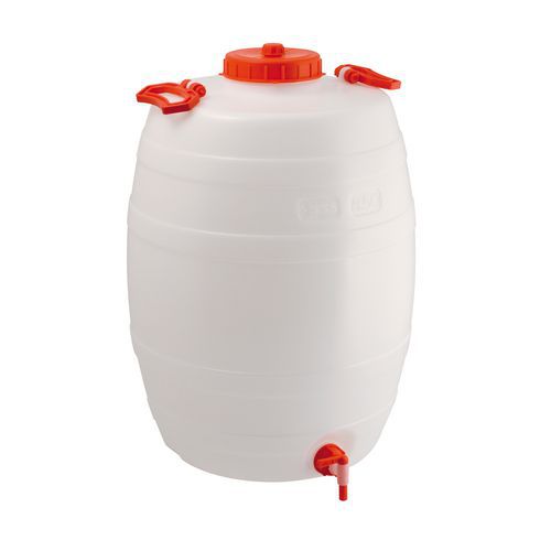 Plastikowe beczki z kranikiem, 5 - 100 l