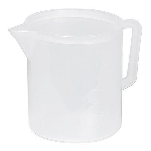 Plastikowe menzurki, 0,5 - 5 l