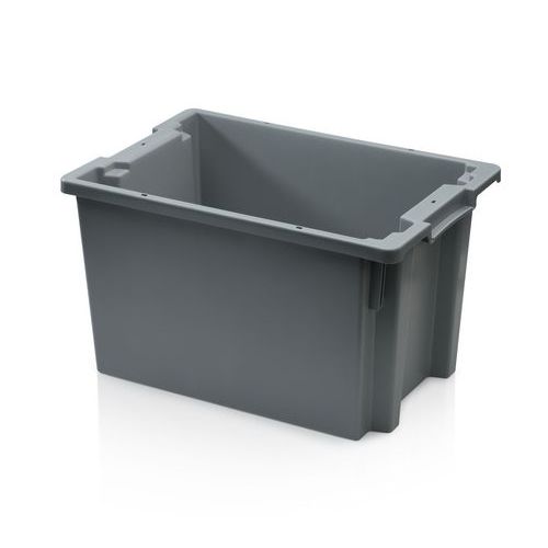 Plastikowe skrzynki transportowe SN64 z możliwością sztaplowania PP