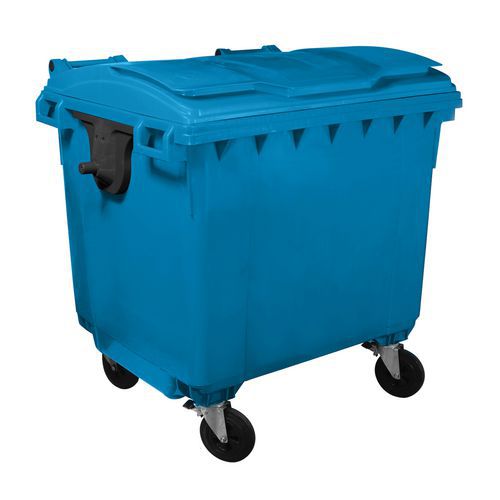Plastikowe zewnętrzne pojemniki na odpady Manutan Expert, pojemność 1 100 l Plastikowe zewnętrzne pojemniki na odpady Manutan Expert, pojemność 1 100 l
