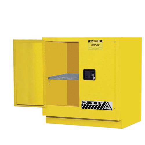 Szafy na materiały łatwopalne Justrite Sure-Grip® EX, 889 x 889 x 559 mm