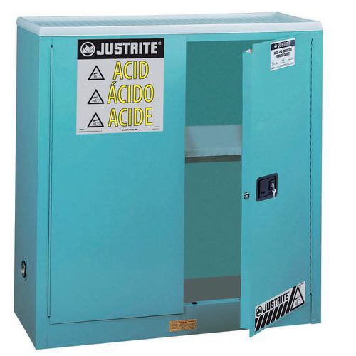 Szafy na substancje niebezpieczne Justrite Sure-Grip® EX, 1118 x 1092 x 457 mm Szafy na substancje niebezpieczne Justrite Sure-Grip® EX, 1118 x 1092 x 457 mm