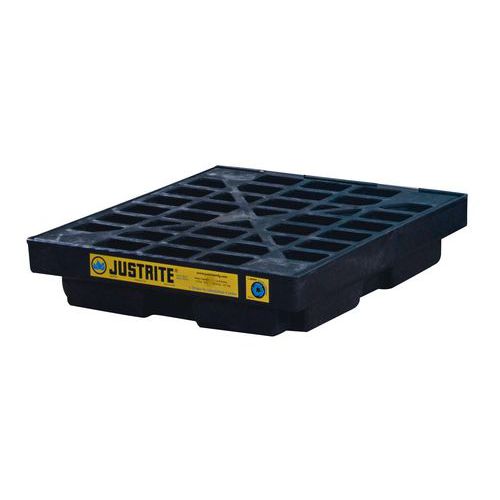 Modułowe plastikowe wanny wychwytowe Justrite, 45–276 l