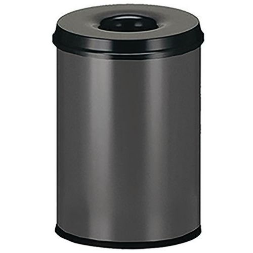 Metalowe samogaszące kosze na śmieci Manutan Expert Safe, pojemność 110 l Metalowe samogaszące kosze na śmieci Manutan Expert Safe, pojemność 110 l