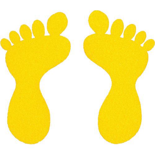 Samoprzylepny antypoślizgowy znak podłogowy - Footprint