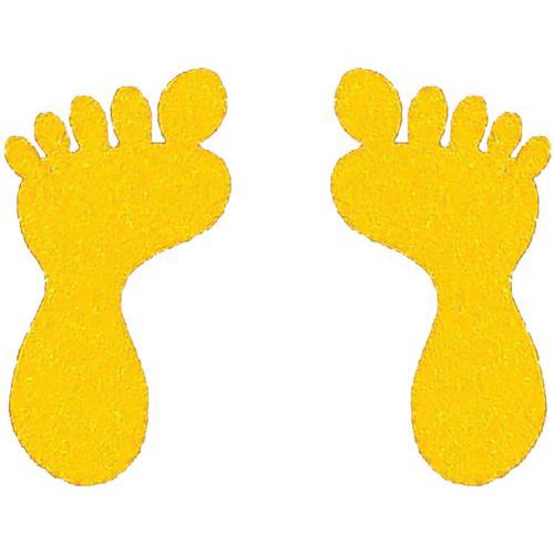 Samoprzylepny antypoślizgowy znak podłogowy - Footprint
