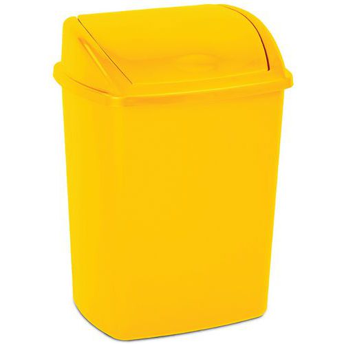 Kosz na śmieci z pokrywą uchylną 26 l