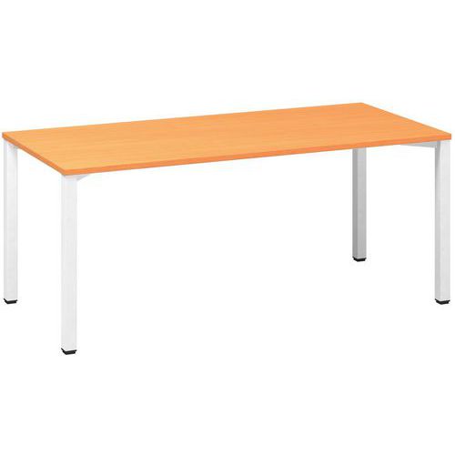 Proste stoły biurowe Alfa 200, 180 x 80 x 74,2 cm, wersja prosta