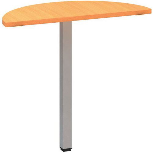 Dostawki do stołu Alfa 200, 80 x 35 x 74,2 cm, 1/2 okręgu