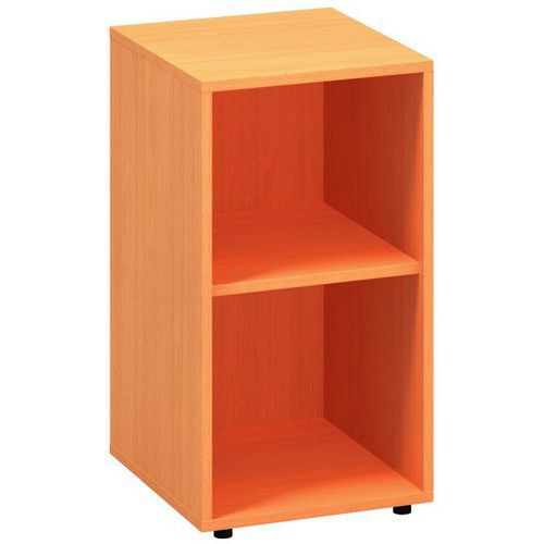 Szafki niskie wąskie Alfa 500, 73,5 x 40 x 45 cm, otwarte