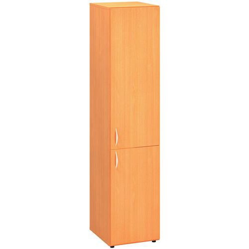 Szafki wysokie wąskie Alfa 500, 178 x 40 x 47 cm, z drzwiczkami – wersja prawa