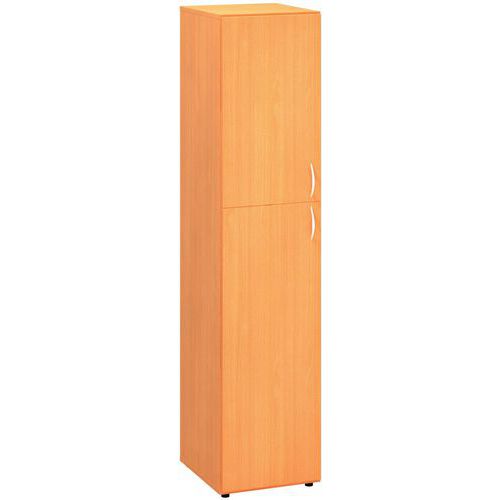 Szafki wysokie wąskie Alfa 500, 178 x 40 x 47 cm, z drzwiczkami – wersja lewa