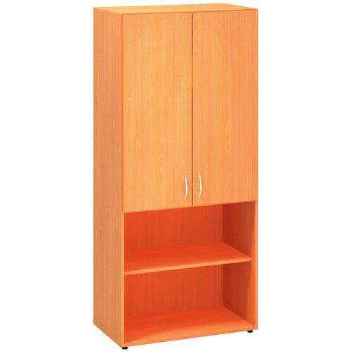 Szafy wysokie szerokie Alfa 500, 178 x 80 x 47 cm, z wnęką i drzwiami