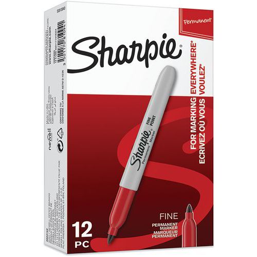Markery permanentne Sharpie, 12 szt