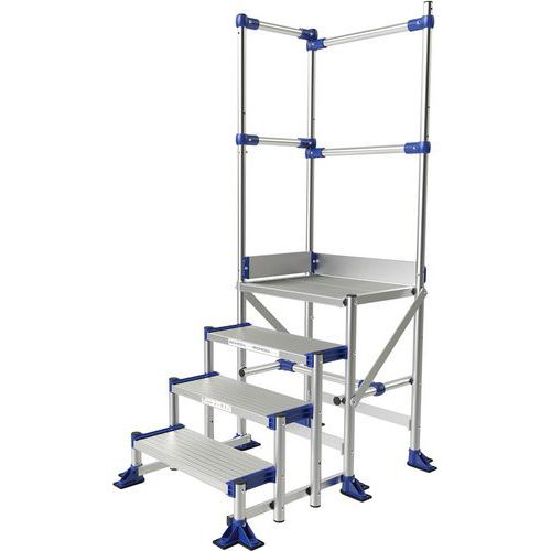 Podest dostępowy Meca Modul Tubesca-Comabi, 2 balustrady
