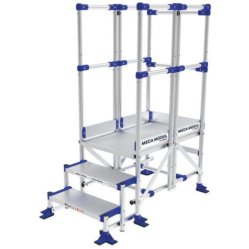 Podesty dostępowe Meca Modul Tubesca-Comabi, 3 balustrady