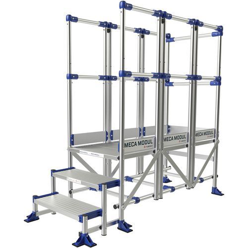 Podesty dostępowe Meca Modul Tubesca-Comabi, 3 balustrady