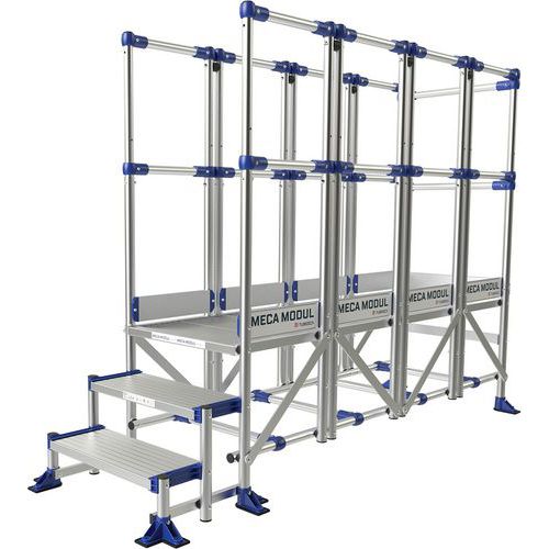 Podesty dostępowe Meca Modul Tubesca-Comabi, 3 balustrady