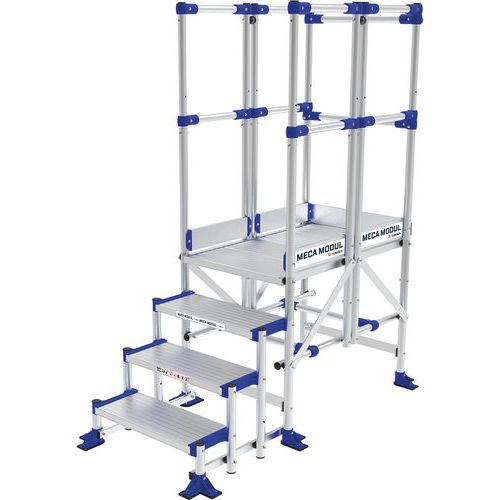 Podesty dostępowe Meca Modul Tubesca-Comabi, 3 balustrady