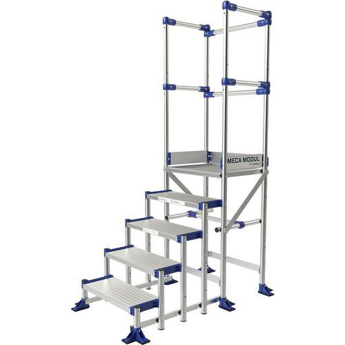 Podesty dostępowe Meca Modul Tubesca-Comabi, 3 balustrady