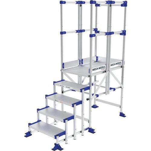 Podesty dostępowe Meca Modul Tubesca-Comabi, 3 balustrady