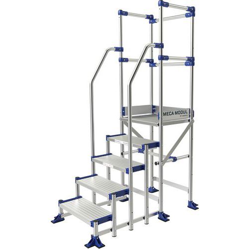 Podesty dostępowe Meca Modul Tubesca-Comabi, 3 balustrady + 2 poręcze