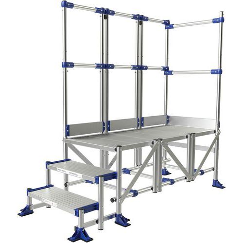 Podest dostępowy Meca Modul Tubesca-Comabi, 2 balustrady