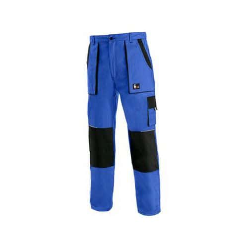 Spodnie robocze CXS LUXY JOSEF, męskie, 170-176cm, color niebieski-czarny