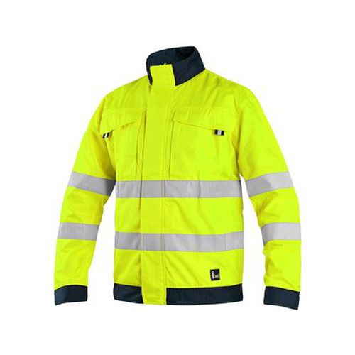 Bluza CXS HALIFAX, ostrzegawcza na lato, męska, color żółty niebieski