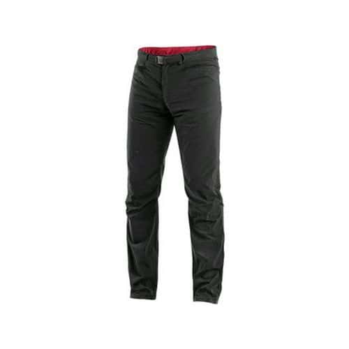 Spodnie CXS OREGON, męskie, letnie, kolor czarno-czerwony