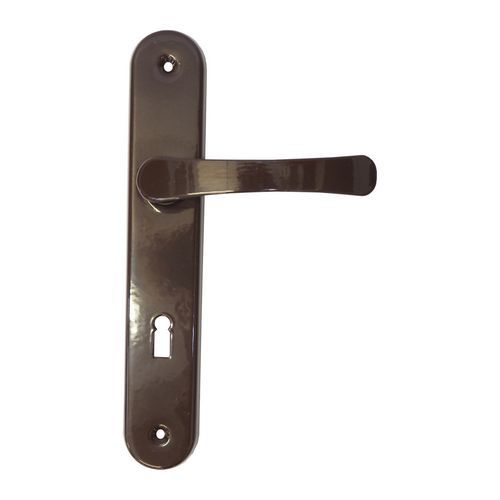 Klamka aluminiowa, na klucz, 90 mm