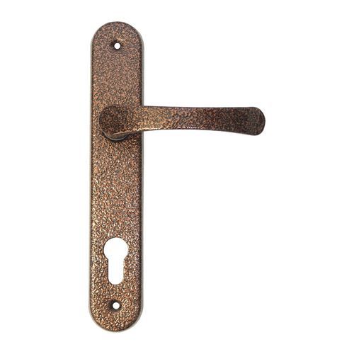 Klamka aluminiowa, na klucz, 90 mm
