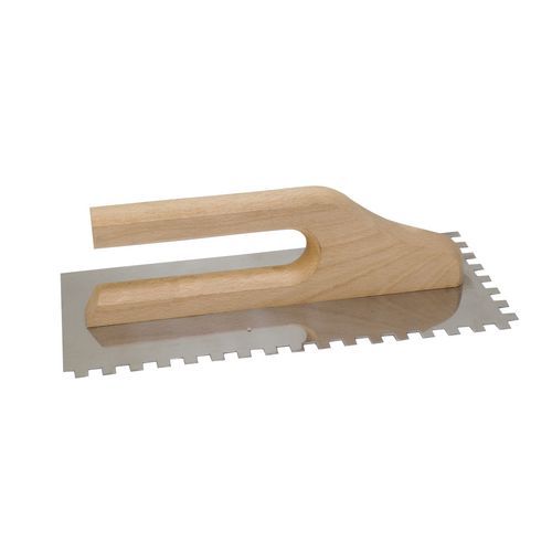 Pace ze stali nierdzewnej Racek, z drewnianą rączką, 280 x 130 mm