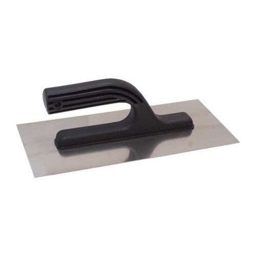 TOPTRADE pace ze stali nierdzewnej, z plastikową rączką, 270 x 130 mm, hobby