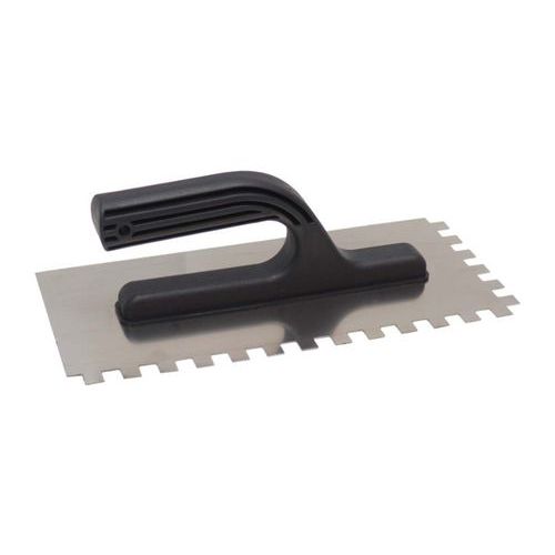TOPTRADE pace ze stali nierdzewnej, z plastikową rączką, 270 x 130 mm, hobby