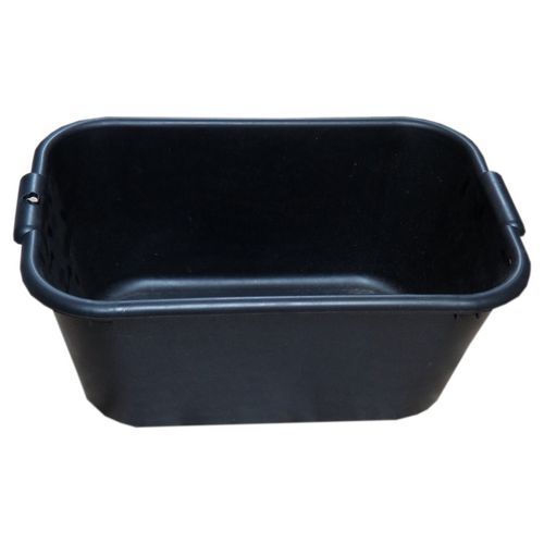 TOPTRADE pojemnik budowlany, prostokątny, plastikowy, ekstra wytrzymały