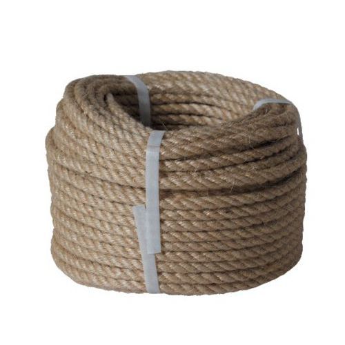 Lina skręcana, naturalna z polipropylenem, bez rdzenia, J-PP, średnica 24 mm x 30 m, Lanex Lina skręcana, naturalna z polipropylenem, bez rdzenia, J-PP, średnica 24 mm x 30 m, Lanex