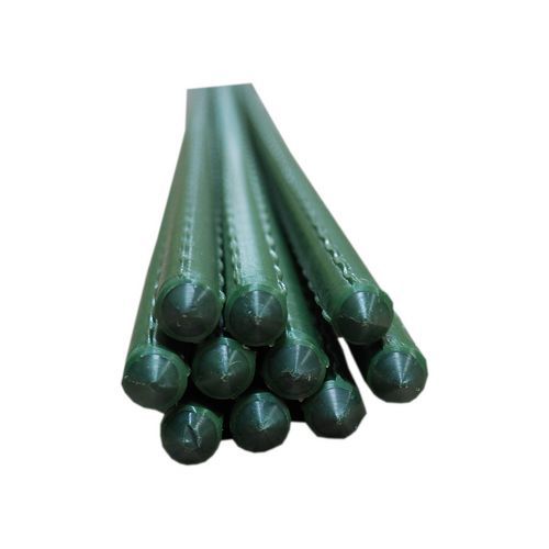 TOPTRADE tyczka ogrodowa, powlekana tworzywem sztucznym, średnica 8 mm