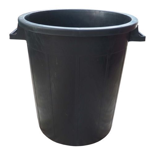 Beczka plastikowa, czarna